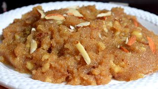 भोग के लिए परफेक्ट नाप के साथ सबसे दानेदार सूजी का हलवा ऐसे बनाए Suji halwa sooji halwa recipe