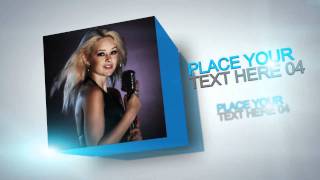 After Effects Template - 3D Cubes