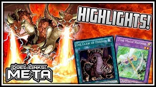 Ultimate Black Rose, Trident Dragon, Tenkabito Control Highlights! [Yu-Gi-Oh! Duel Links]