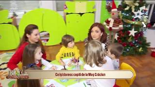 Ce își doresc copiii de la Moș Crăciun