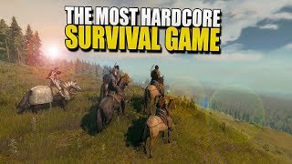 The MOST HARDCORE Survival MMO Has ARRIVED (Life Is Feudal: MMO) #1