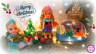 Elsa y Ana en Navidad? Juego plastilina Play-Doh de Frozen