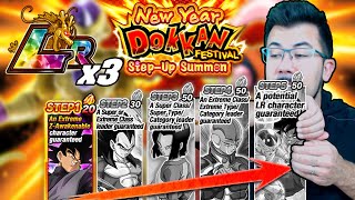 Der Banner ist INSANE! New Year Step Up Banner | DBZ Dokkan Battle