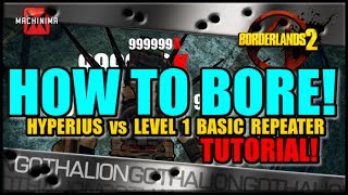 HOW TO BORE! LEVEL 1 STARTER PISTOL vs HYPERIUS TUTORIAL!!  (Spec/Gear/Strategy Breakdown)