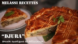 Melassi Recettes // « Djura » - succulente tourte tadjike (viande/patate)