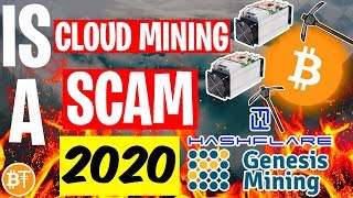 Is Cloud Mining A SCAM In 2020? -Genesis Mining, Hashflare..