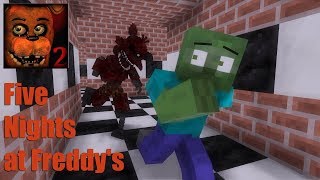 Monster School : Five Nights at Freddy's(FNAF) - Minecraft Animation