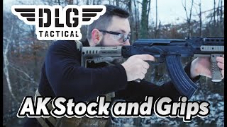 DLG Tactical AK Stock and Grips