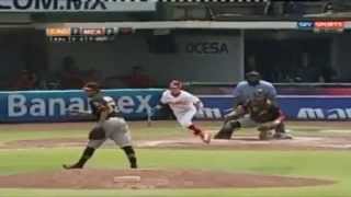Resumen J2 PlayOffs Vaqueros Laguna Vs Diablos Rojos del Mexico 17-08-2014
