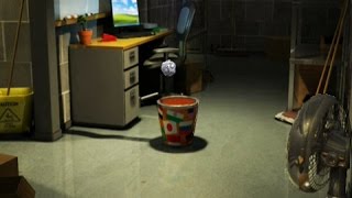 Paper Toss  In Basement - Wonderful Game