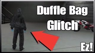 **SOLO** HOW TO GET THE DUFFLE BAG AND SAVE IT ON GTA ONLINE AFTER PATCH 1.46