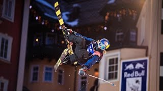 Urban Slopestyle Skiing in the City of Bad Gastein | Red Bull Playstreets 2017