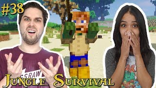 VECHTEN MET DRONKEN PIRAAT! - JUNGLE SURVIVAL #38