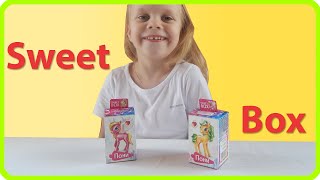 ✽ СВИТ БОКС Пони на Ладони Игрушки для Девочек Sweet Box Unpuking for Girl
