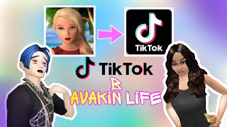 TIK TOK В AVAKIN LIFE | Пэйтон Мурмиер, Авани Грег, Ноен Еубанкс ? | Avakin Life