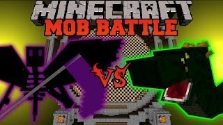 ENDER REAPER VS BASILISK - Minecraft Mob Battles - OreSpawn Mod