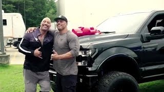 Dwayne 'The Rock' Johnson Brings Stunt Double To Tears After Gifting Him New Car