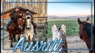 AUSRITT ZU ZWEIT I PAPA REITET FINI I NEUJAHRSAUSRITT