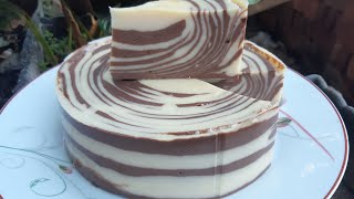 RESEP PUDING ZEBRA ROTI TAWAR YANG SUPER SIMPEL DAN ENAK