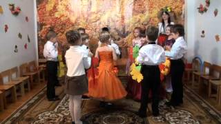 Serbarea Toamna de Aur. Gradinita Izvorasul cunostintelor. Утренник Золотая Осень. Детский сад.