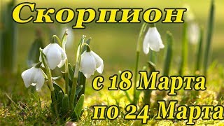 СКОРПИОН.гороскоп-расклад на 18,19,20,21,22,23,24 Марта 2019 года. Леорман\Таро ОНЛАЙН гадание.