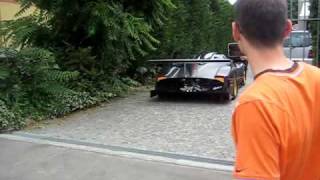 Pagani Zonda R - first time on street