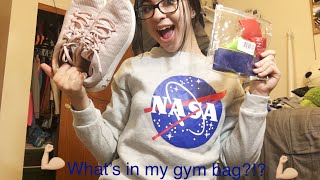 What’s in my gym bag?!?!