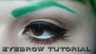 Eyebrow Routine: Shaving/Drawing Them On