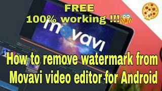 How to remove movavi video editor watermark for android phones(Watch it in Full-Screen Mode)
