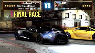 Last 3 Races Of The Venom Gt Spyder Legendary Cup | Csr Racing 2