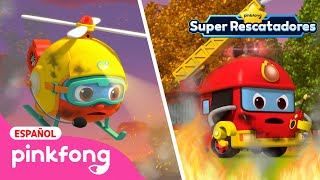 [Capítulo6] ¡Ayuda, Helicóptero! | Los Super Rescatadores | Pinkfong Canciones Infantiles