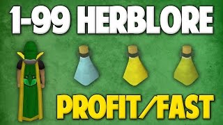 Runescape 2017 | 1-99 Herblore Guide