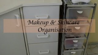 Makeup & Skincare Organisation Part 1