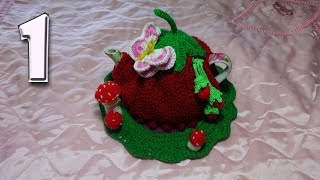 Грелка для чайника (на заварник). Вязание спицами и крючком