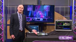 Roland V-1HD Compact Video/Audio Switcher/Mixer - Effects Demo | Full Compass