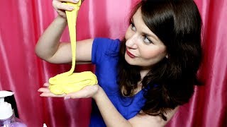 Как Я Делала Лизуна Слизь Слайм АСМР Триггер / Fluffy Slime ASMR Trigger