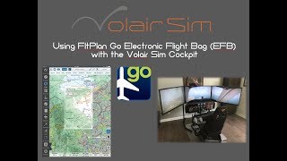 Using FltPlan Go (FREE EFB)  with a Volair Sim Cockpit