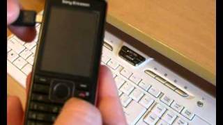 Подключение телефона Sony Ericsson j108i cedar