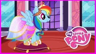 My little pony/Рейнбоу собирается на вечеринку/Мультик-игра от канала LEVstudio