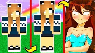 КАК МЕНЯЛАСЬ ДЕВУШКА ХИРОБРИН МУТАНТ И ЕЁ ЖИЗНЕННЫЙ ЦИКЛ! МАЙНКРАФТ ЭВОЛЮЦИЯ