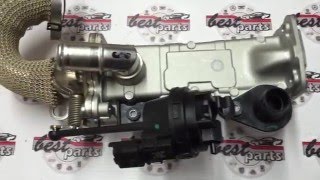 LR057662 Охладитель клапана EGR Range Rover Evoque L538 / Land Rover Discovery Sport L550