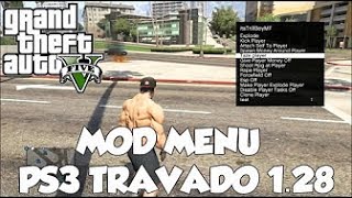 GTA 5 ONLINE - INSTALANDO O MOD MENU E TUTORIAL 2017 [1.27 [PS3 TRAVADO]
