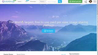 WEBSITE: ClickASnap - Newest Pay Per View Photo Sharing Platform (Earn Money)