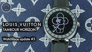 Louis Vuitton Tambour Horizon Smartwatch Watchface Update (Fall 2018)