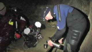 Opálové bane Dubník potápění - Opal mine Dubnik diving- Cave diving - speleo diving - part 2