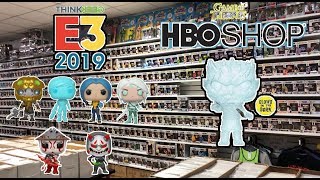 E3 2019 Expo Exclusive Funko Pop Hunt & HBO Shop Exclusive Night King Funko Pop!