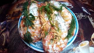 Лангустины. Креветки Простой Рецепт.
