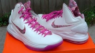 Nike KD 5 "Aunt Pearl" Review