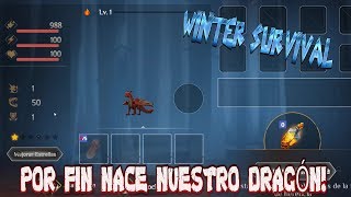 NACE NUESTRO PRIMER DRAGÓN BEBÉ (MASCOTA) Y CAZAMOS CON EL | WINTER SURVIVAL | SEPIGAMER.