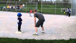 Aiden Michael Wilson Plays T-Ball